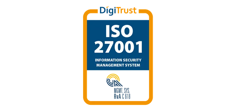 We are ISO 27001 certified!