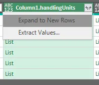 expand handling units