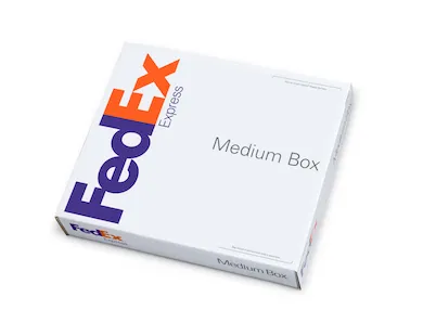 FedEx medium box flat