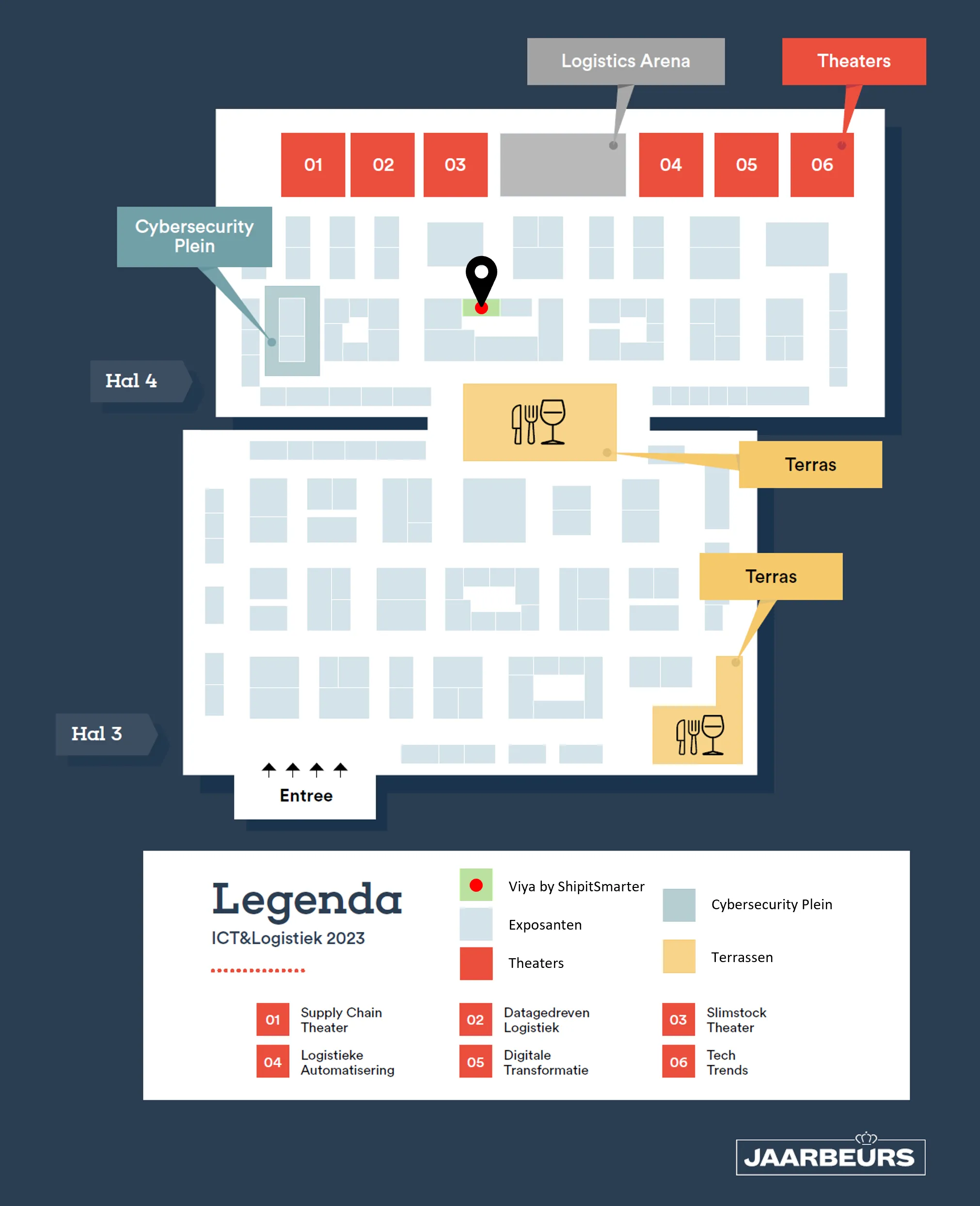ICT & Logistiek 2023 floormap