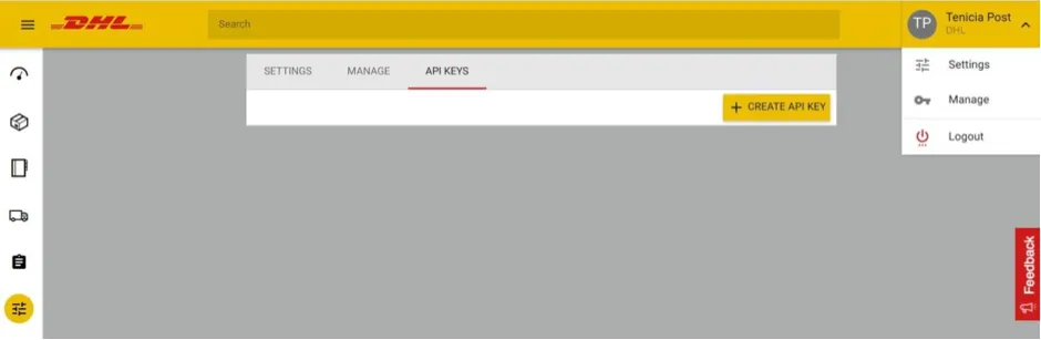 my dhl parcel