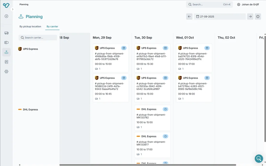 Planning Dashboard