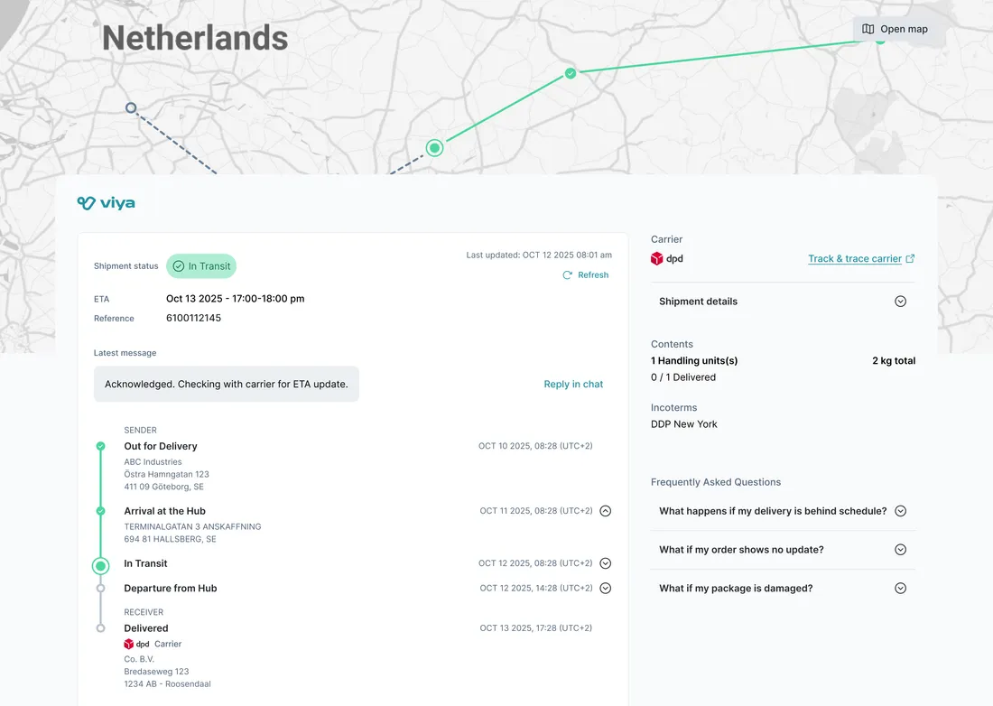 Tracking Dashboard