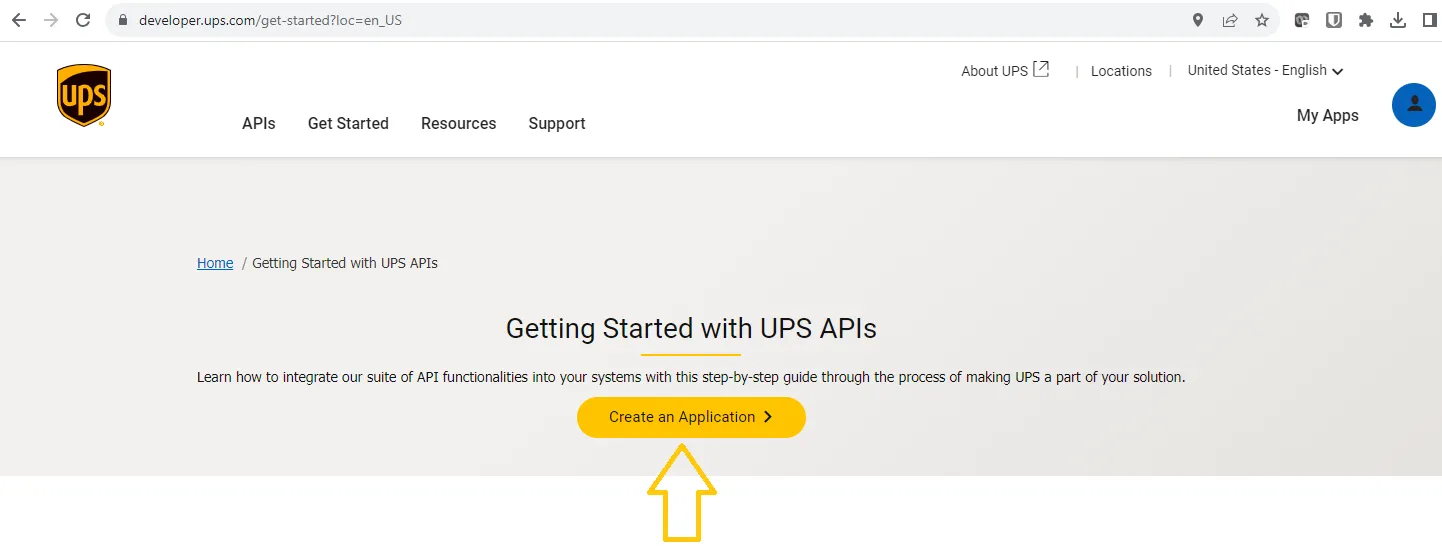 Create application